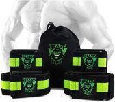 Occlusion Training Bands, Blood Flow Restriction Workout, BFR Booty Bands Glute Equipment, Butt Arm Leg Muscle Squat Straps