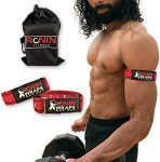 Ronin Wraps Razor Edition | Rigid BFR Occlusion Bands for Upper Body Training | Blood Flow Restriction Workouts | 2 Pack of Arm Wraps | Comes with a Carry Bag and a Free 21 Page eBook