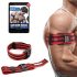 BFR BANDS PRO Blood Flow Restriction Bands for Arms, Legs, Glutes Occlusion Training, Resistance Bands Help Gain Muscle Without Heavy Weight Lifting, Quick-Release Strong Elastic Strap for Men & Women