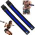 Jayefo Sports Muscle Blaster Blood Flow Restriction Bands Occlusion Straps Biceps Muscle Builder Weightlifting Powerlifting Fitness Exercise Training Gym 4 Pack|2pairs for Arms & Legs