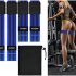02FIT Occlusion Bands (4 Pack), Comfortable Elastic Band Muscle Blaster Blood Flow Restriction Bands Occlusion Training for Men & Women Glutes, Arms, Legs Resistance Bands for Fitness Exercise
