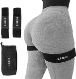 B 2.0 Fitness Occlusion Bands, Blood Flow Restriction for Glutes or Biceps Muscle Growth, Booty Bands