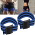 InfantLY Bright 2 Pack Occlusion Training Bands Fitness Blood Restriction Fast Muscle Growth Weightlifting Muscles Blood Flow Restriction Bands (Blue)