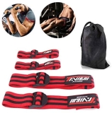 Occlusion Bands,4 Pack (2 Bicep Bands,2 Leg Bands), Comfortable Elastic Bands for Blood Flow Restriction Training and Fast Muscle Growth Without Lifting Heavy Weights